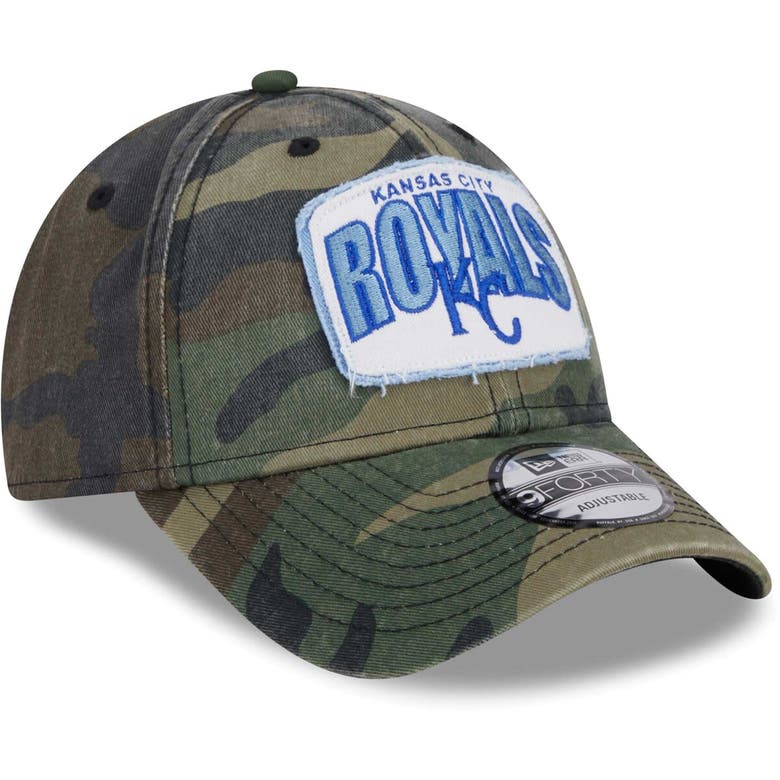 Shop New Era Camo Kansas City Royals Gameday 9forty Adjustable Hat