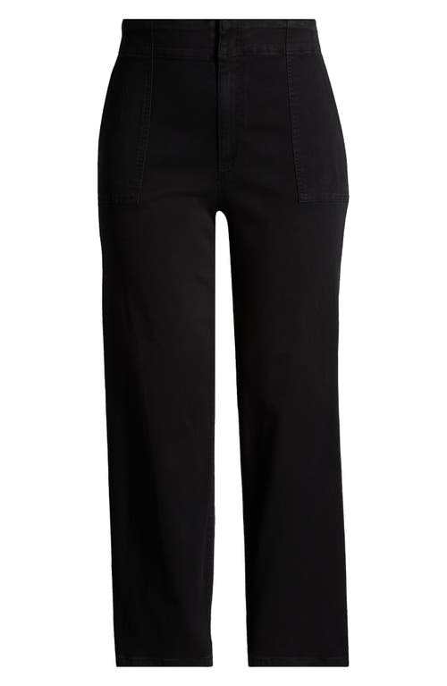 Shop Kut From The Kloth High Waist Wide Leg Jeans In Black