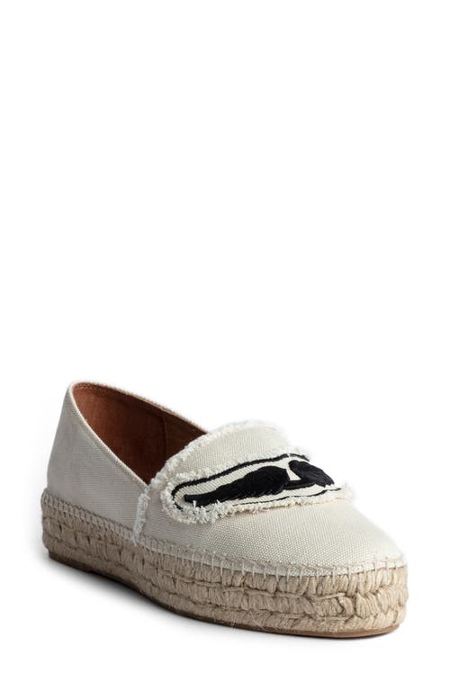 Zadig & Voltaire Canvas Espadrille in Flash at Nordstrom, Size 7Us