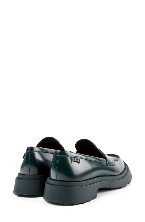 Shop Camper Walden Penny Loafer In Dark Green