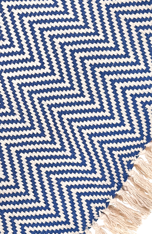 The Nascent Cara Throw Blue In Blue