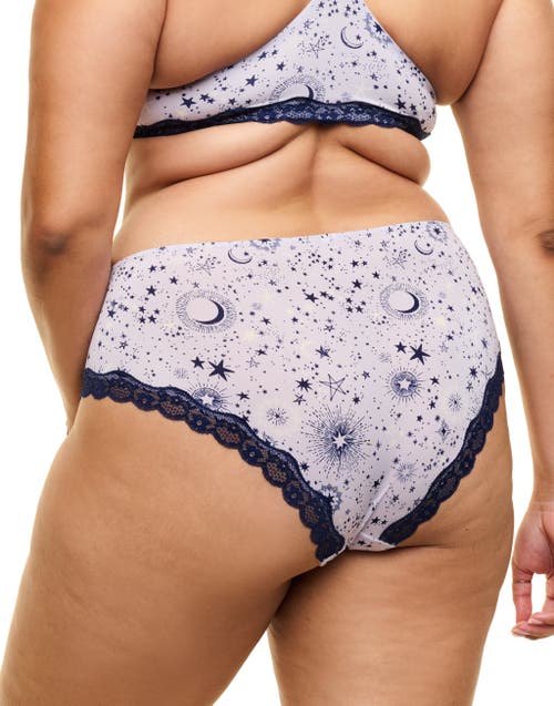 Adore Me Alexis Hipster Panties In Novelty Purple