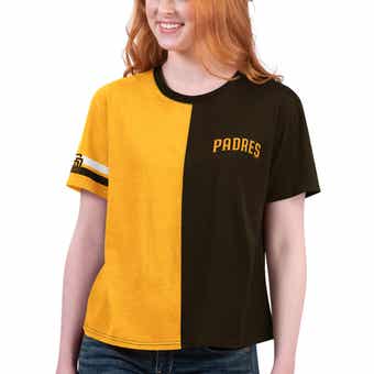 Women's Starter Royal/Orange New York Mets Power Move T-Shirt Size: Small