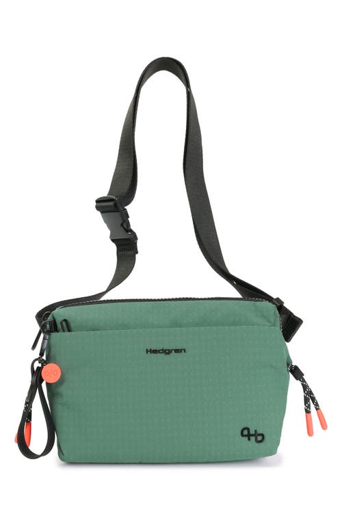 Hedgren Jun Water Repellent Belt Bag In Duck Green
