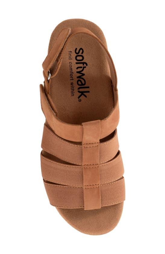 Shop Softwalk ® Burnaby Slingback Sandal In Tan Nubuck