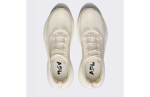 Apl Athletic Propulsion Labs Streamline Sneakers In Pristine/white