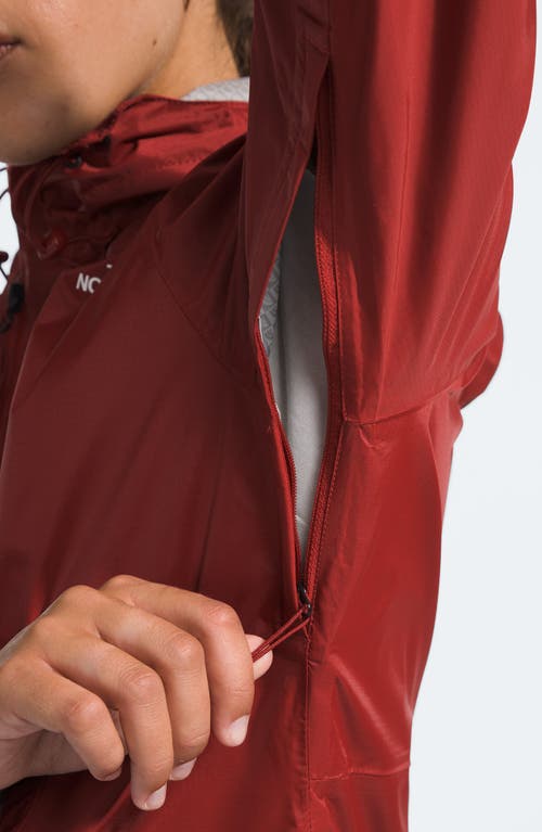 Shop The North Face Alta Vista Water Repellent Hooded Jacket In Iron Red