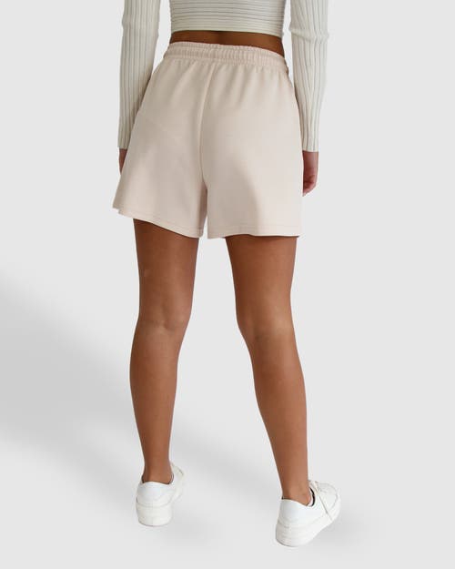 Belle & Bloom Turn To You Track Short In Blush