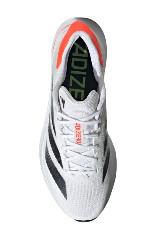 Shop Adidas Originals Adidas Adizero Sl2 Running Shoe In White/black/orange