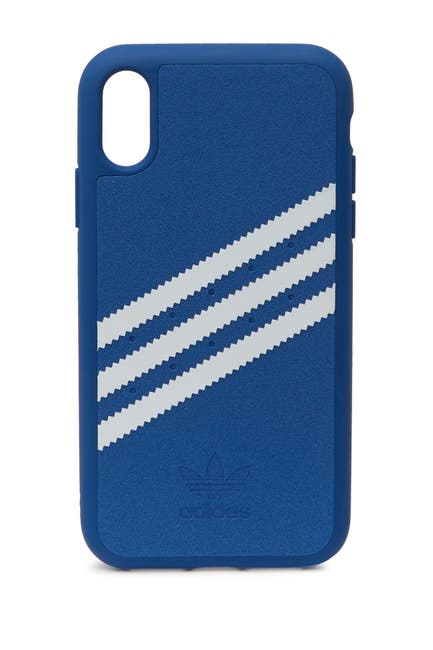 Adidas Blue Moulded Suede Iphone Xr Case Nordstrom Rack