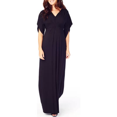 Ingrid & Isabel Split Sleeve Maternity Maxi Dress