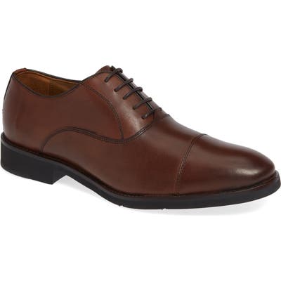 Johnston & Murphy Carlson Cap Toe Oxford, Brown