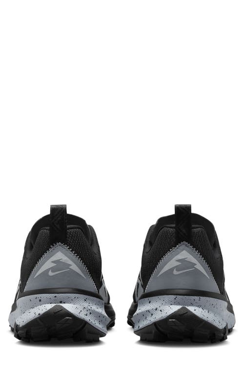 Shop Nike React Terra Kiger 9 Sneaker In Black/silver/cool Grey