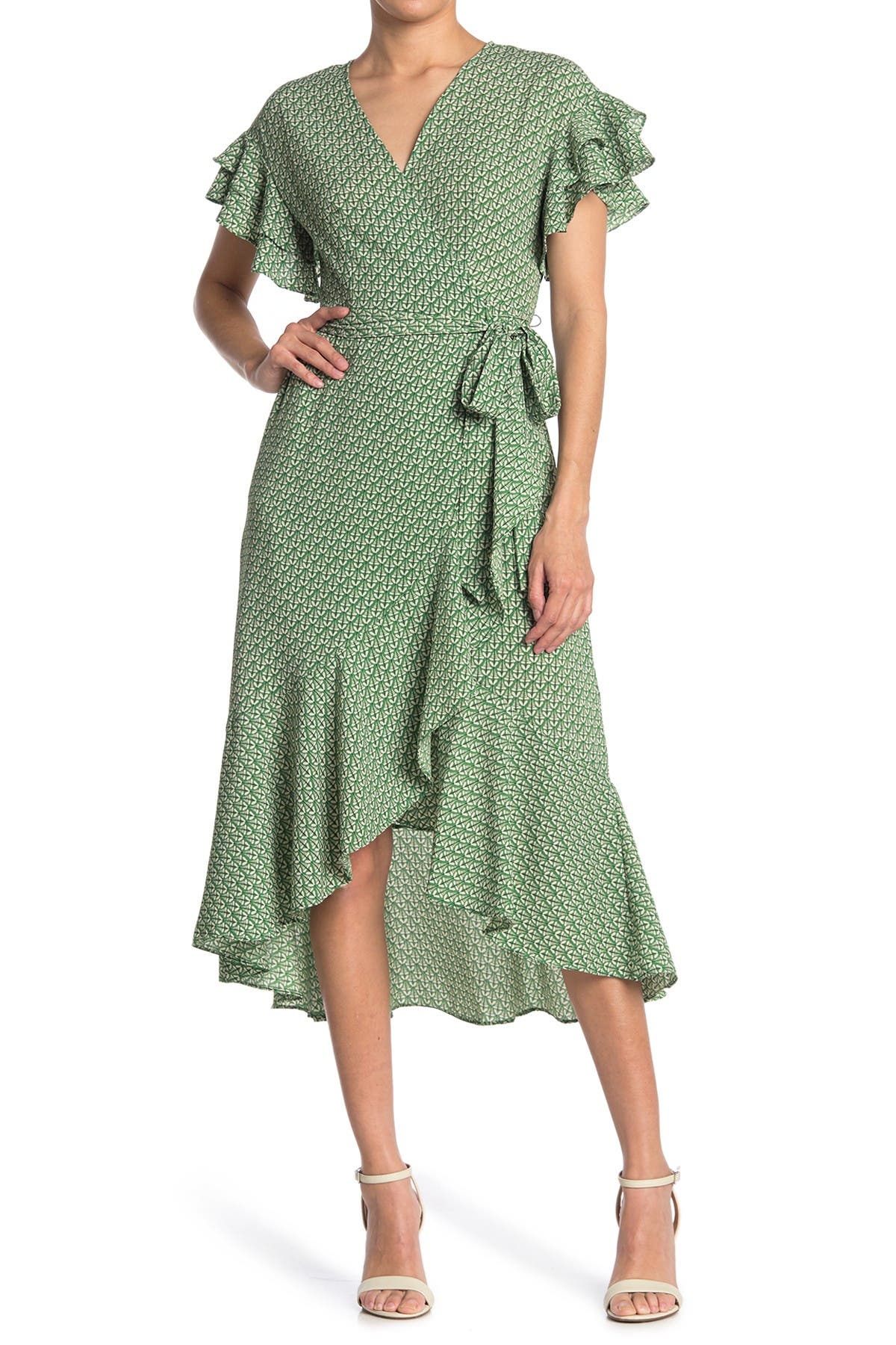 next wrap around dress