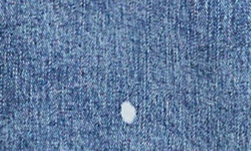 WASH LAB DENIM WASH LAB DENIM RELAXED DISTRESSED ANKLE WIDE LEG JEANS 