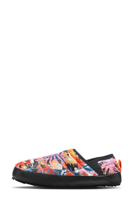 The North Face Thermoball™ Water Resistant Traction Mule In Tnf Black Intrntl Womens Print