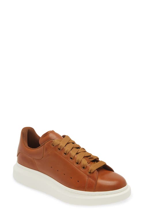 Shop Alexander Mcqueen Oversized Sneaker In Faggio