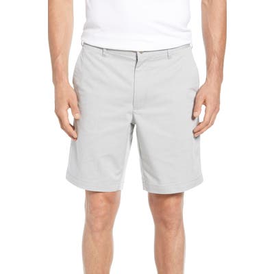 Peter Millar Crown Comfort Chino Shorts, Grey