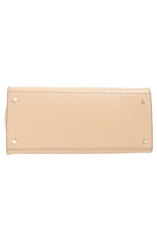 Kate Spade New York Staci Medium Leather Satchel In Light Fawn