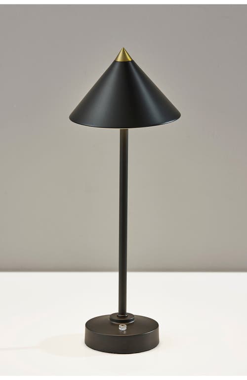 Adesso Lighting Ritchie Led Cordless Lamp In Black
