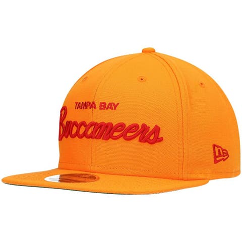 Chicago Bears New Era Script Original Fit 9FIFTY Snapback Hat - Orange