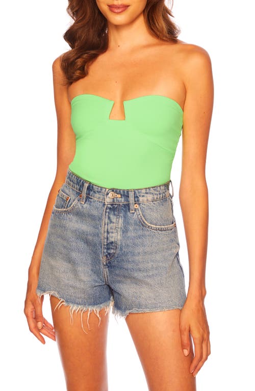 Susana Monaco Notched Wire Tube Top at Nordstrom,