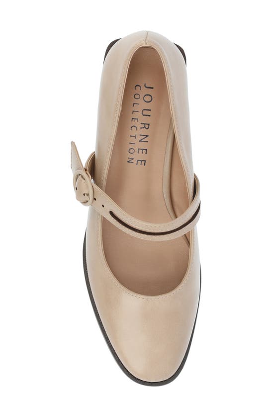 Journee Collection Savvi Mary Jane Pump In Sand