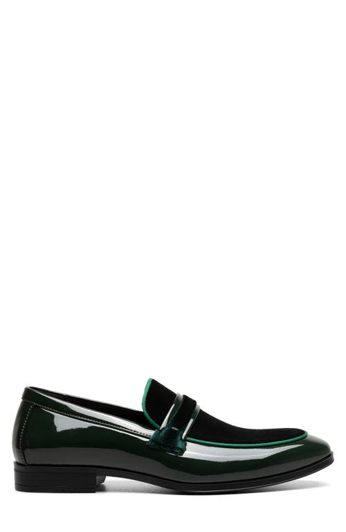 Shop Stacy Adams Spratley Saddle Loafer In Green