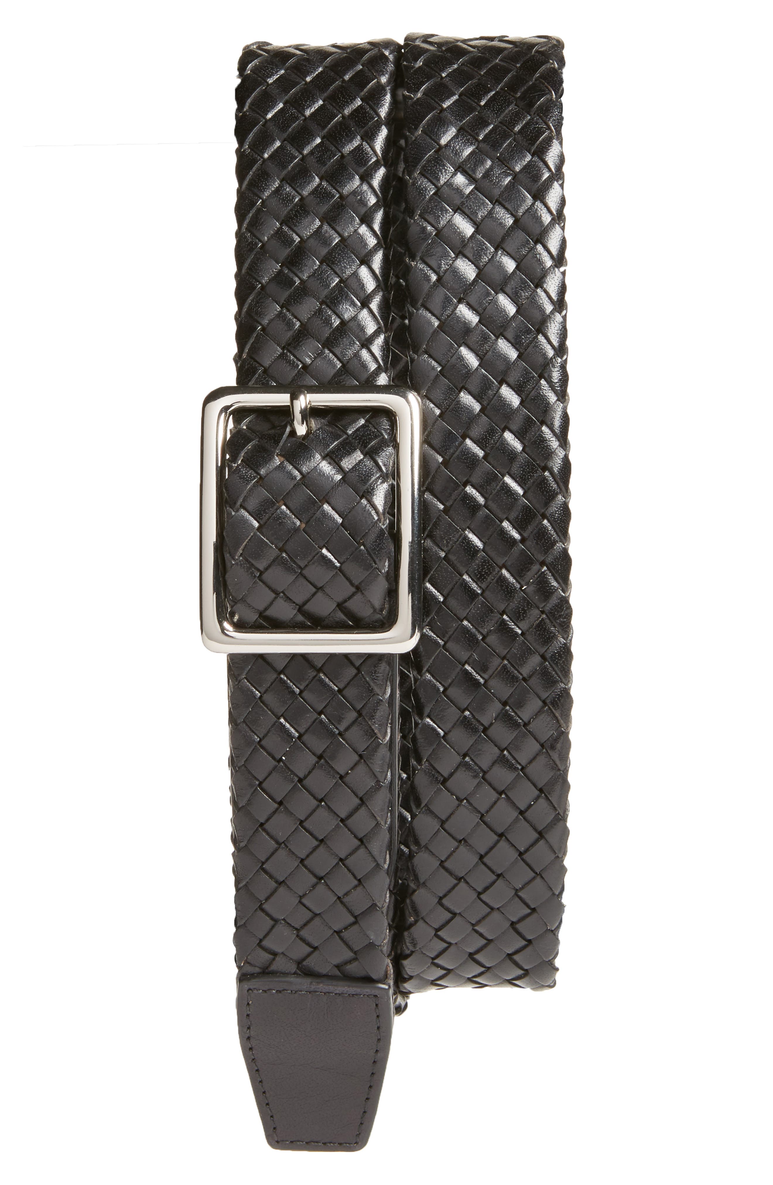Cole Haan Woven Leather Belt Nordstrom