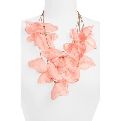 Stella + Ruby Julia Silk Chiffon Floral Necklace