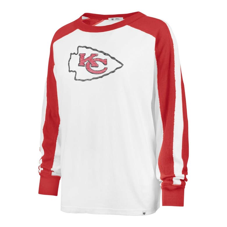 Shop 47 ' White Kansas City Chiefs Premier Caribou Long Sleeve T-shirt
