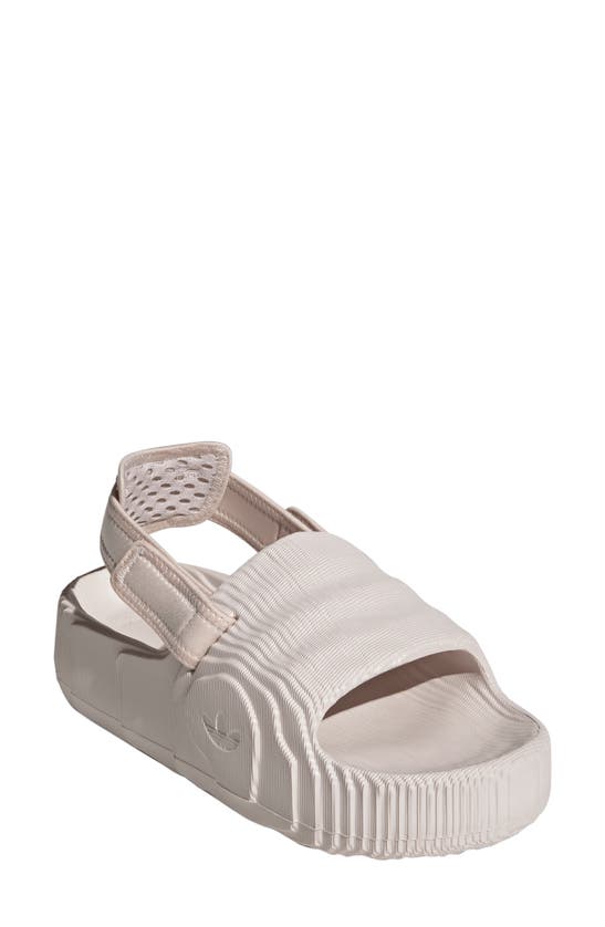 Shop Adidas Originals Adilette 22 Xlg Lifestyle Slingback Sandal In Mauve/ Mauve/ Mauve