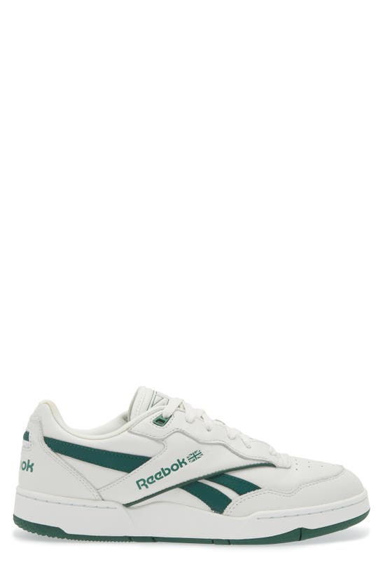 Shop Reebok Bb 4000 Ii Sneaker In Pure Grey/ Green