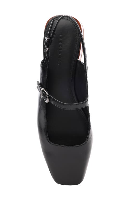 Shop Sanctuary Everly Slingback Mary Jane In Black