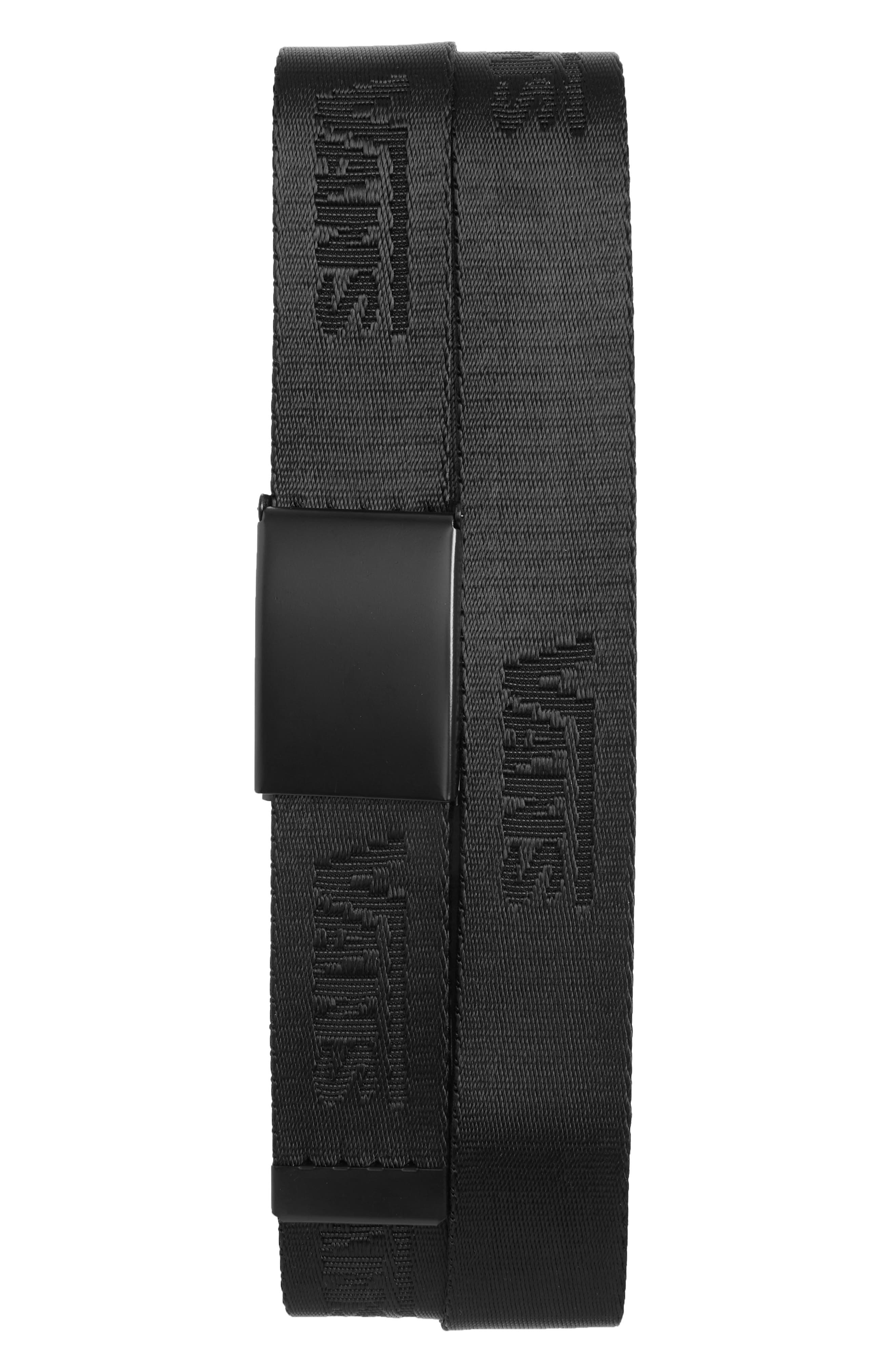 vans black belt