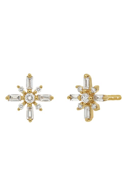 Bony Levy Simple Obsession Diamond Star Stud Earrings in 18K Yellow Gold at Nordstrom