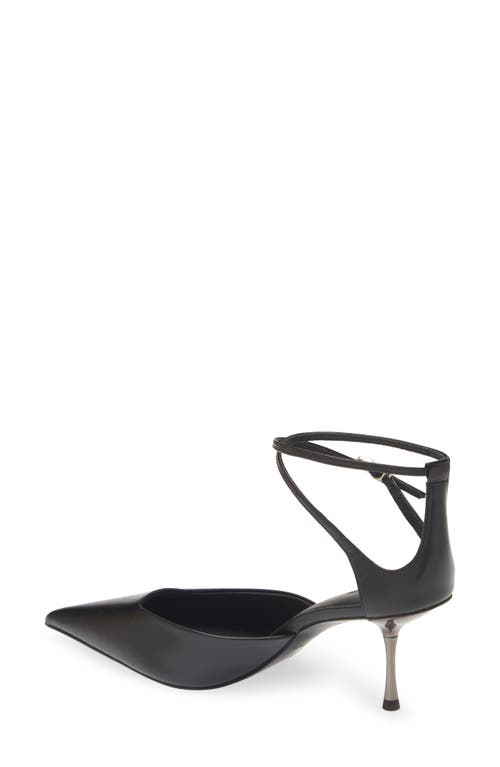 CULT GAIA CULT GAIA VALEZ ANKLE STRAP POINTED TOE PUMP 