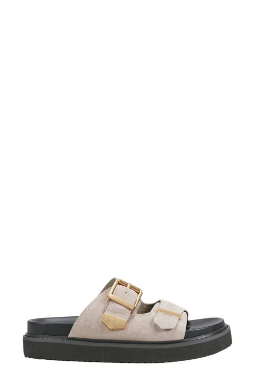 Shop Marc Fisher Ltd Amirra Platform Slide Sandal In Taupe