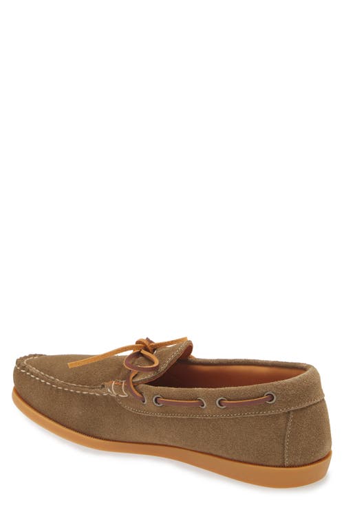 Shop Easymoc Camp Moc Toe Boat Shoe In Olive