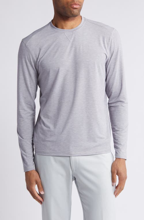 Shop Johnnie-o Course Long Sleeve Performance T-shirt In Seal