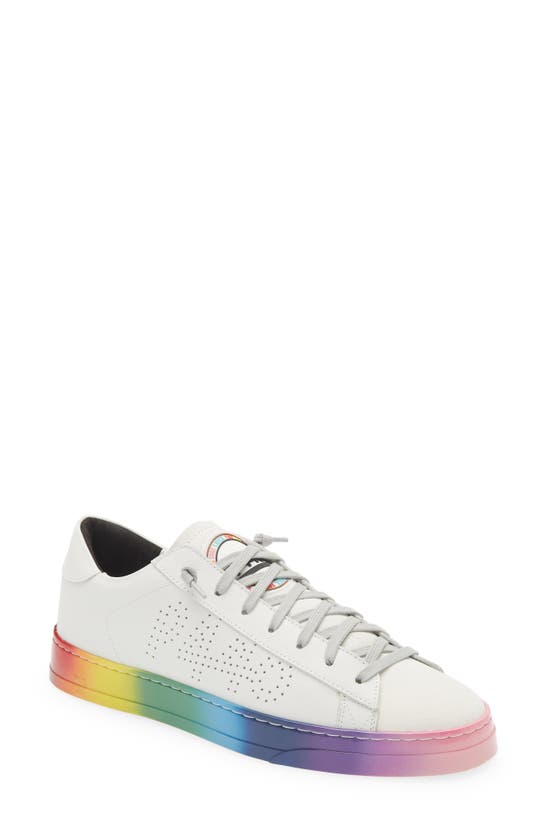 Shop P448 Jack Pride Capsule Sneaker In White