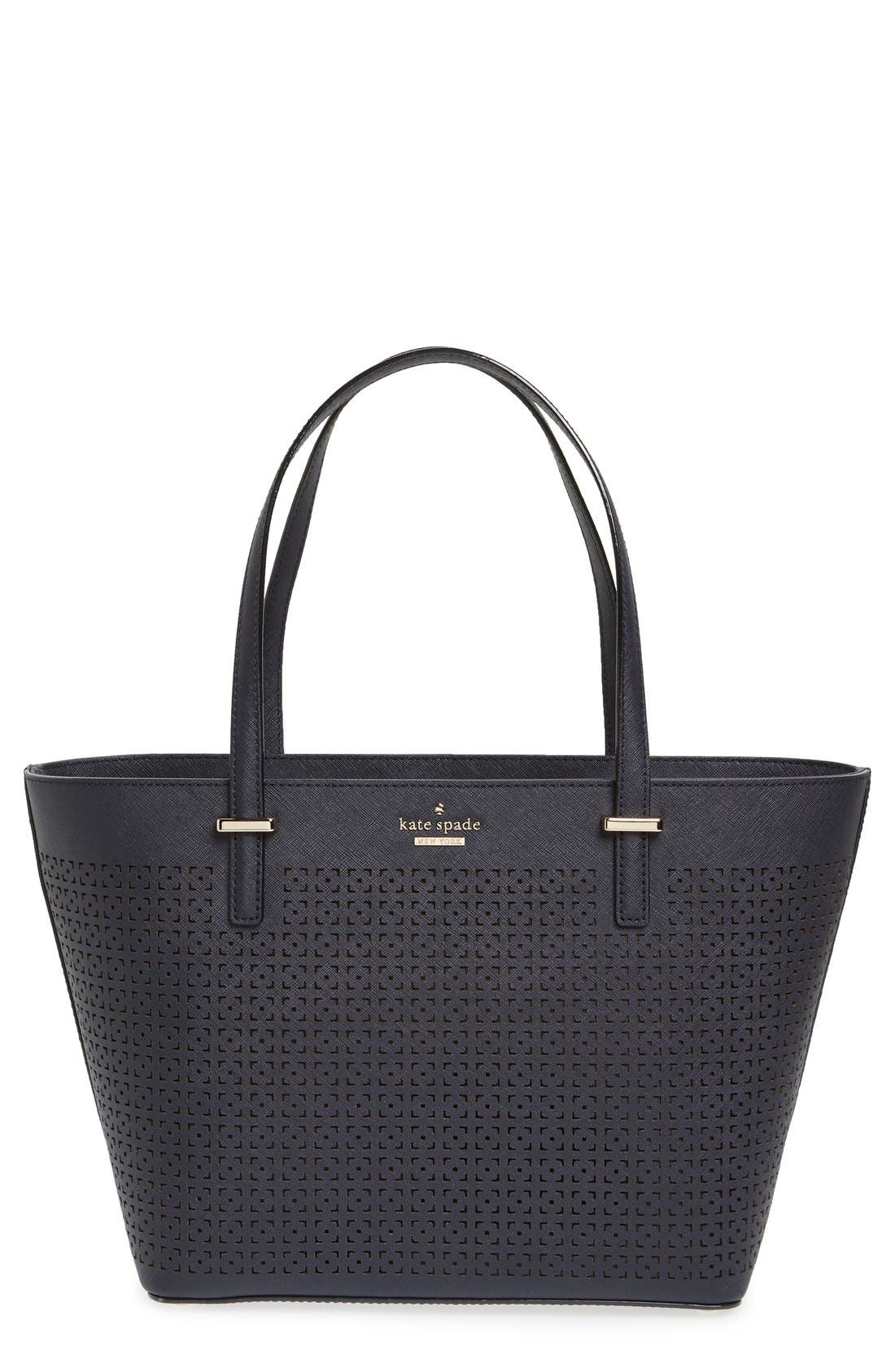 kate spade new york 'cedar street mini harmony' perforated tote