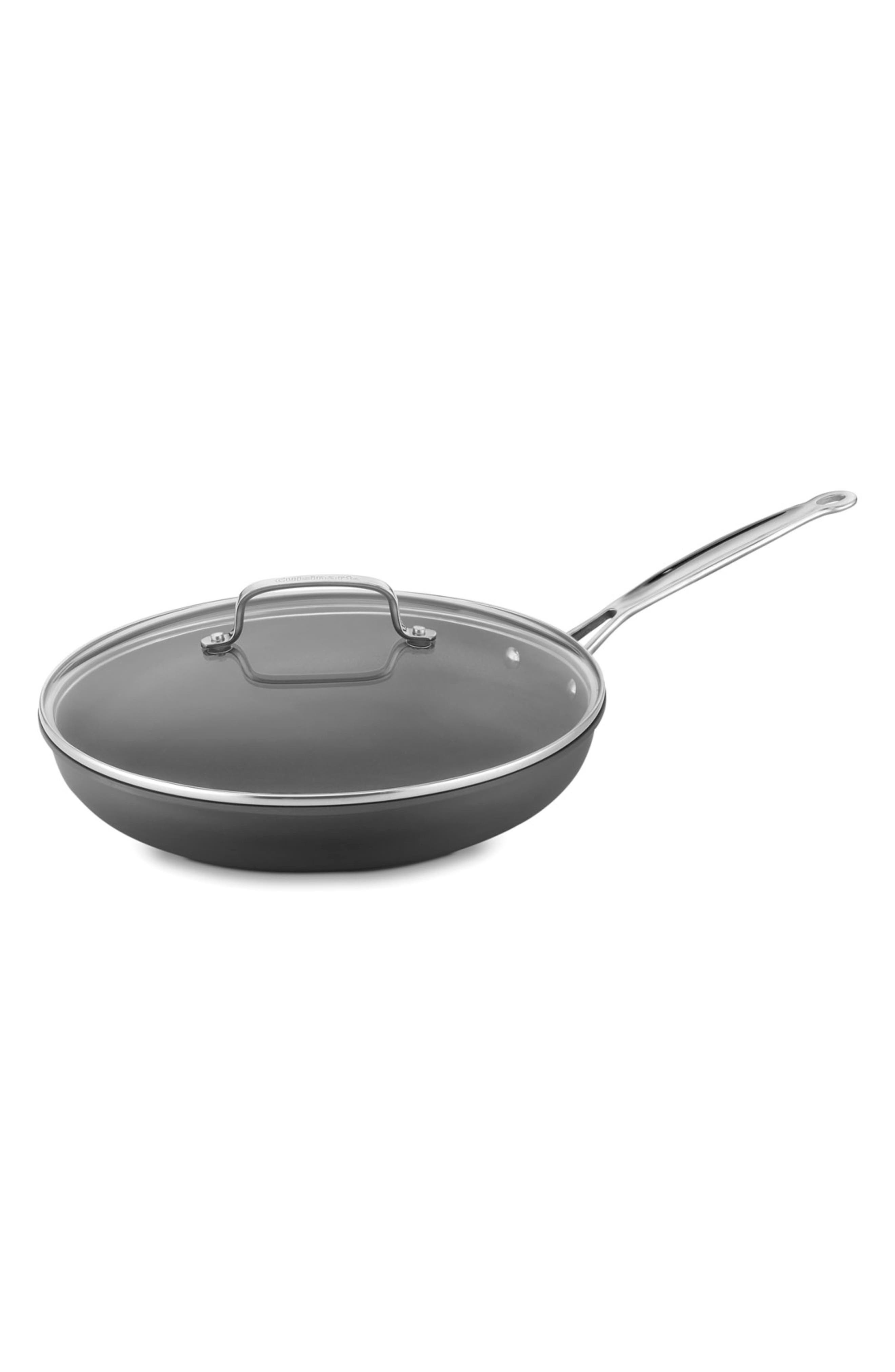 UPC 086279047335 product image for Cuisinart Chef'S Classic 12-Inch Nonstick Hard Anodized Skillet With Glass Lid,  | upcitemdb.com