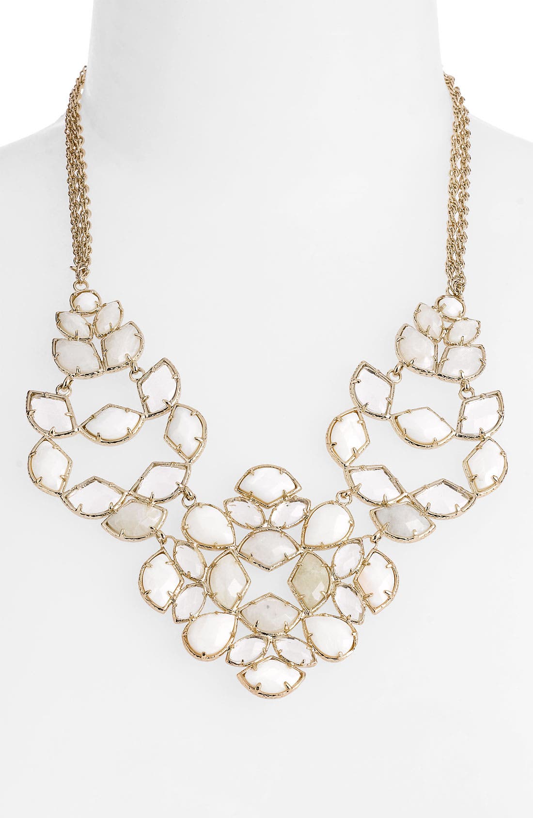 Kendra Scott 'Grayce' Stone Bib Statement Necklace Nordstrom