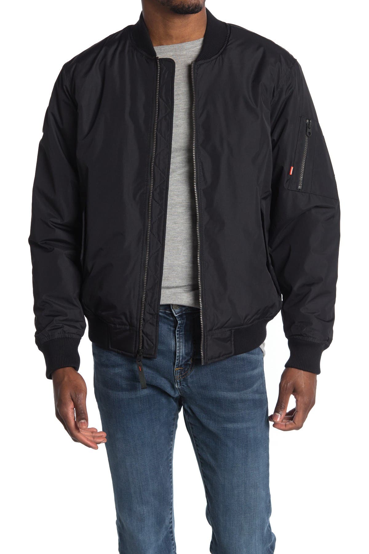 Hawke & Co. Zip Bomber Jacket Nordstrom Rack