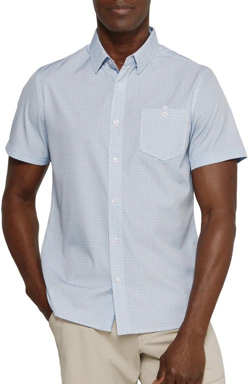 Lexter Short Sleeve Button-Up Shirt in Natural