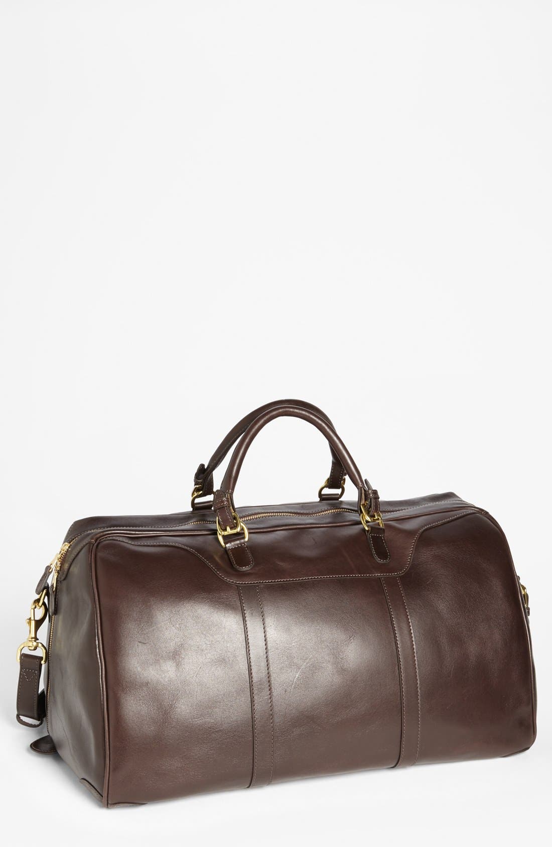 Mulholland 'Hippo' Leather Duffel Bag Nordstrom