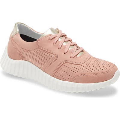 Johnston & Murphy Kendall Perforated Sneaker, Pink