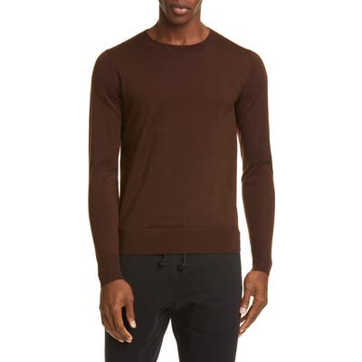 Dries Van Noten Merino Wool Sweater, Brown