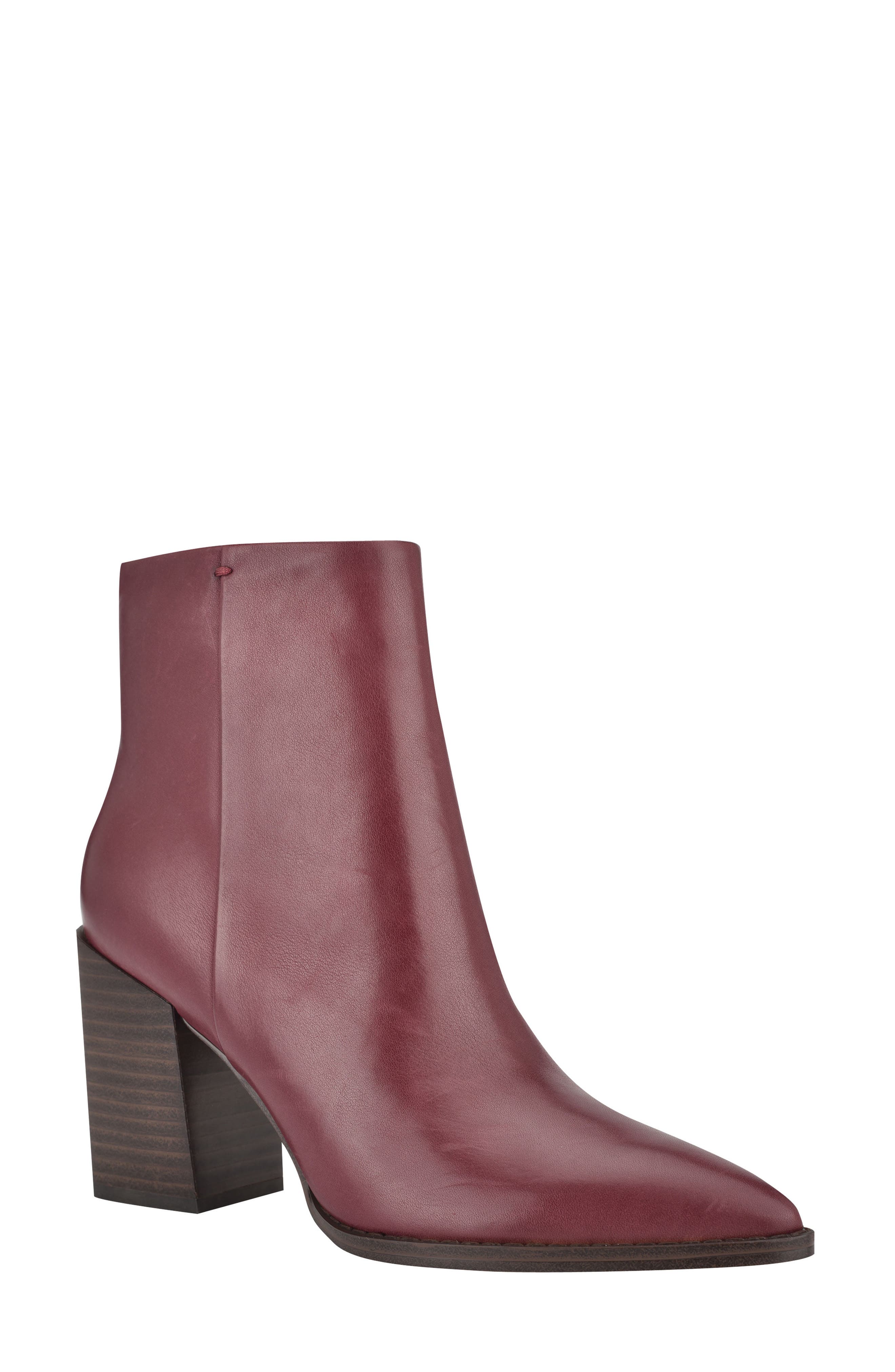 burgundy shoes women